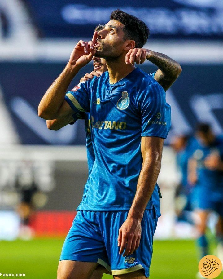 (عکس) حرکت زشت تماشاگر پرتغالی علیه مهدی طارمی