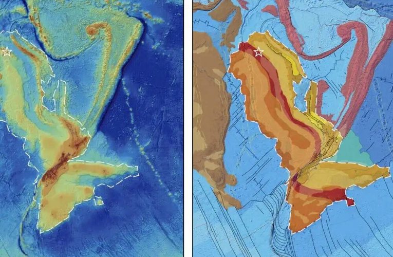 قاره تازه کشف شده، نقشه‌برداری شد
