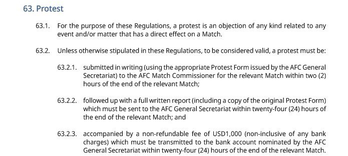رونمایی از مفاد نامه AFC برای رد اعتراض سپاهان در پرونده دیدار با الاتحاد