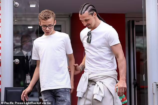 پسر زلاتان ابراهیموویچ در تیم ملی زیر ۱۵ سال سوئد!