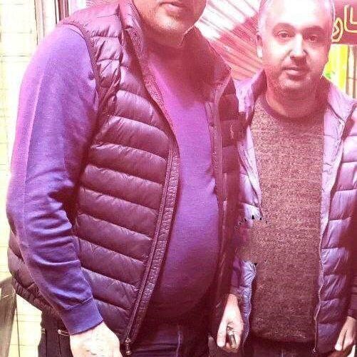 تیپ پاییزی علی دایی کف خیابان اندرزگو