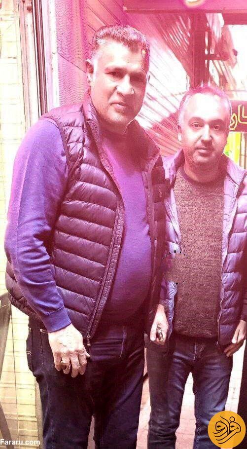 (عکس) تیپ پاییزی علی دایی کف خیابان اندرزگو