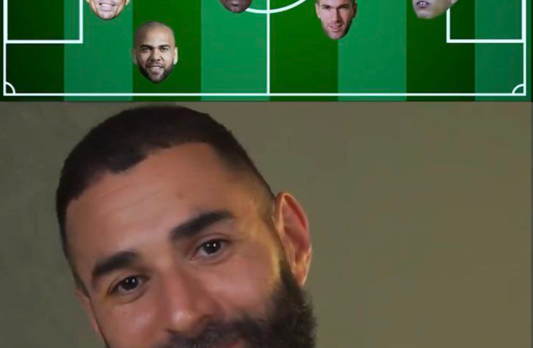 رونالدو در تیم رویایی بنزما جایی ندارد