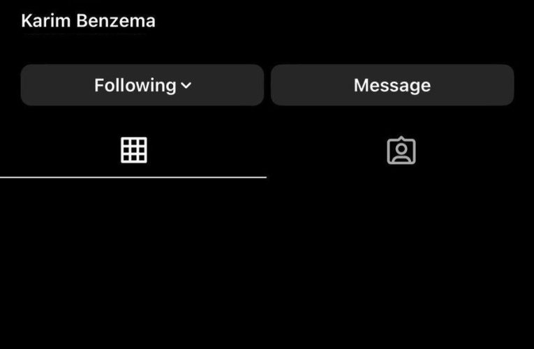 کریم بنزما اینستاگرامش را غیرفعال کرد