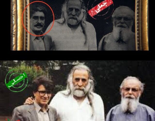 اعتراض به جعل عکس در سریال گناه فرشته، حذف شجریان، سایه و نادرپور