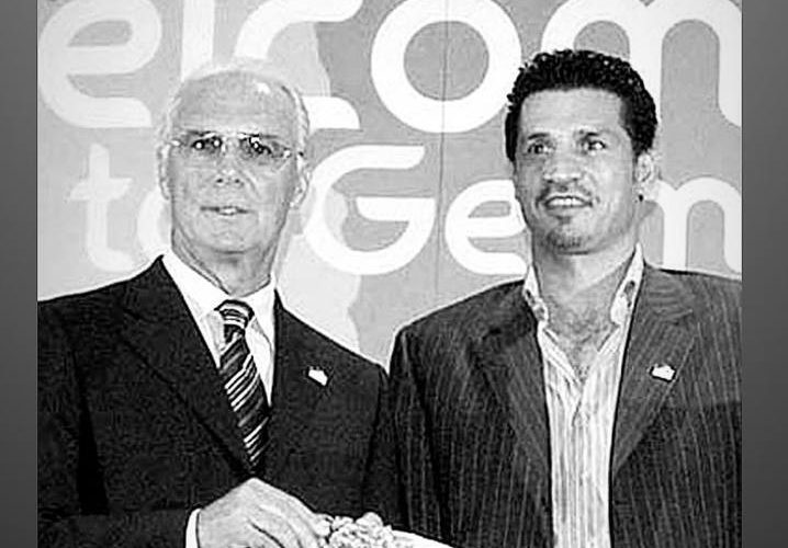 عکس العمل علی دایی به مرگ بکن باوئر، قیصر آلمان/ عکس