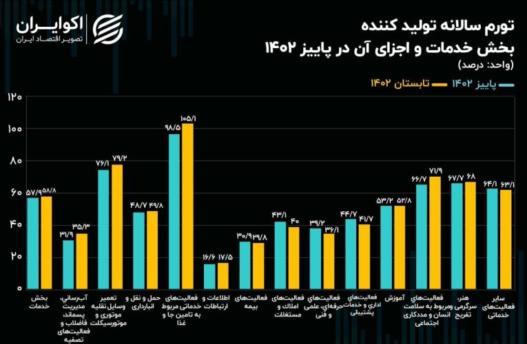 تورم «فراهم جا و غذا» در مرز ۱۰۰ درصد