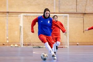 سومین برد دختران فوتسال ایران در کافا