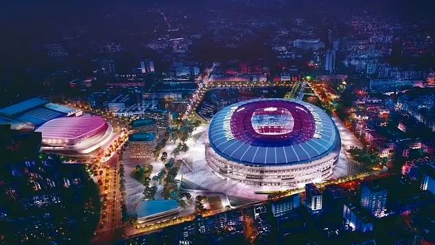 تصاویری باورنکردنی که ورزشگاه نیوکمپ را پس از بازسازی ۱.۵ میلیارد دلاری نشان می‌دهند