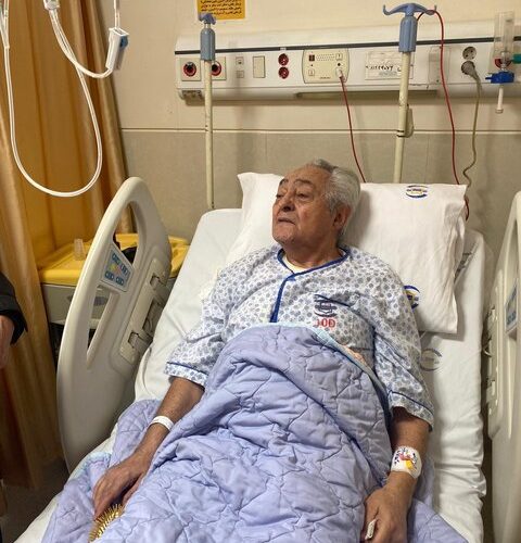 فرامرز ظلی در بیمارستان بستری شد/ عکس