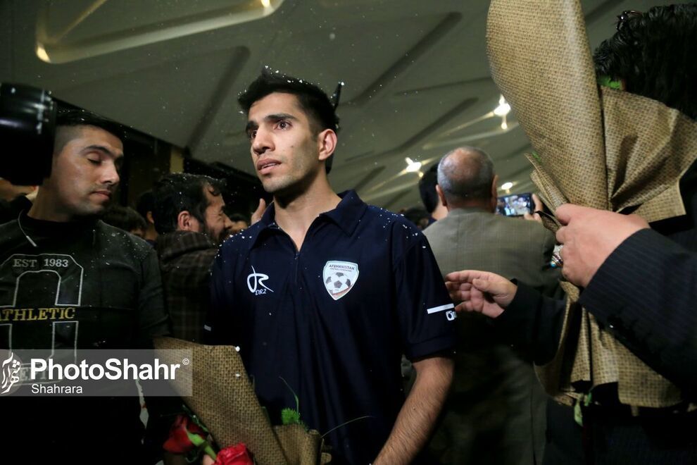 1714664771 313 برگشت تیم ملی فوتسال افغانستان به مشهد بعد از تاریخ‌سازی