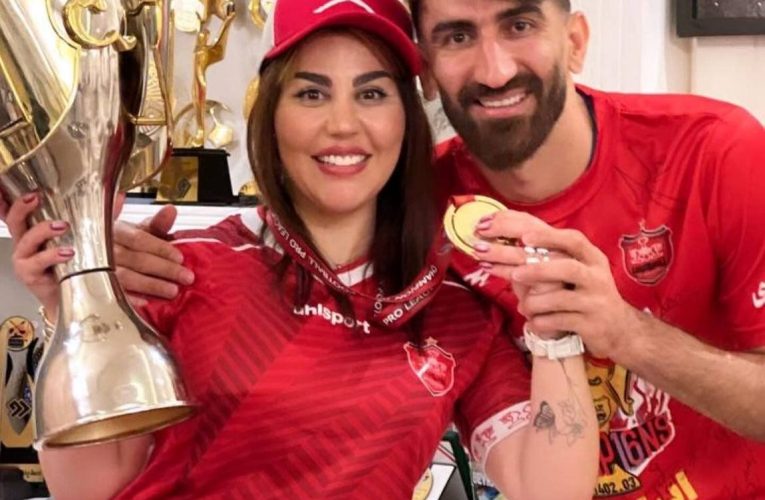 جام قهرمانی در دستان همسر بیرانوند!/ عکس_آینده