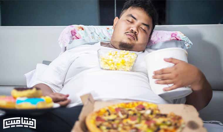 پرخوری زیاد