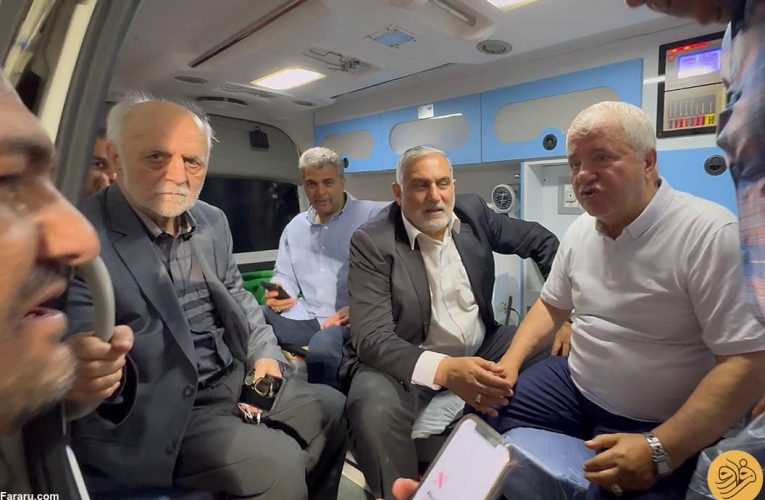 کار علی پروین به آمبولانس کشید/ عکس_آینده