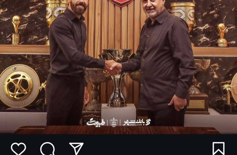 پست اینستاگرامی فرشاد فرجی سپس از تمدید قرارداد با پرسپولیس/ عکس_آینده