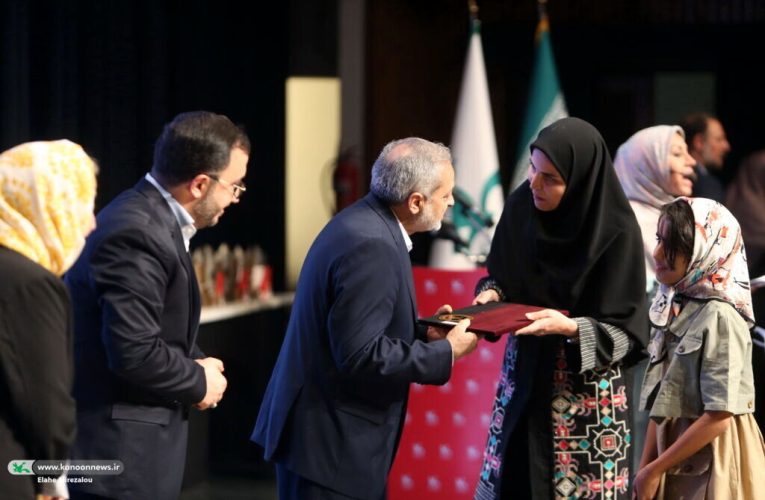 مرضیه برومند، مجید قناد و بهرام شاه‌محمدلو در جشن کودکان کانون_آینده