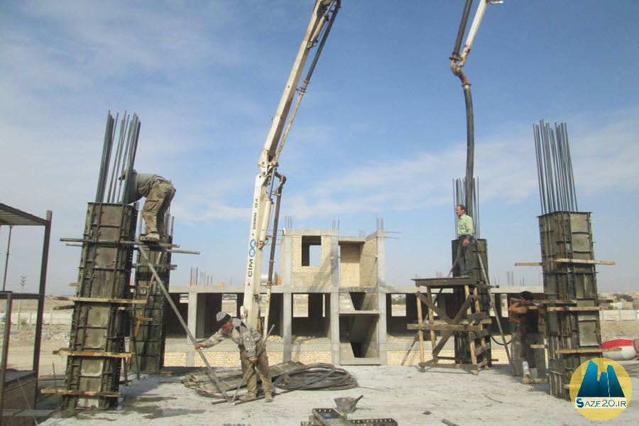 نکات حیاتی در بتن ریزی ستون و دیوار برشی