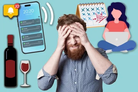 آیا شما هم دچار «اعتیاد به استرس» هستید؟ ۶ روش کاربردی برای رهایی از این رنج_آینده