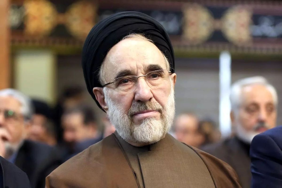 سید محمد خاتمی در افتتاحیه فیلم زیبا صدایم کن/ویدیو