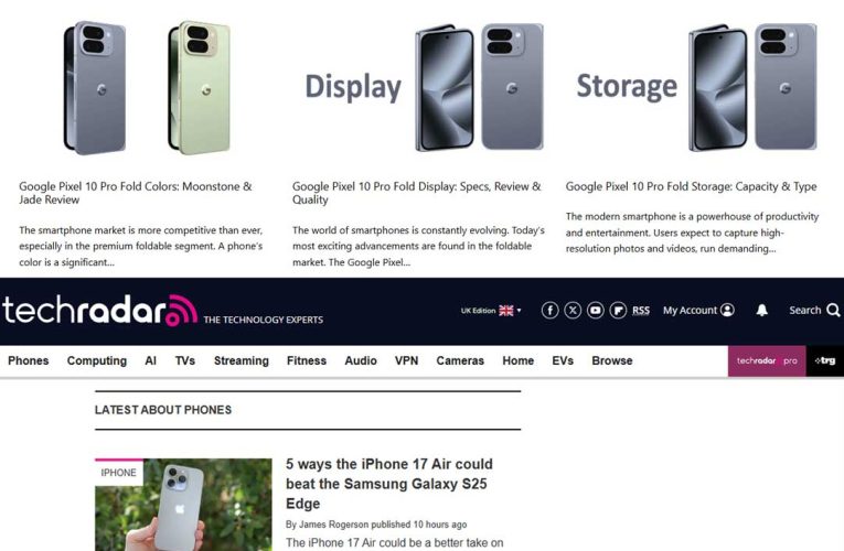 Faxty یا TechRadar: بهترین راهنما برای خرید گوشی موبایل کدام است؟