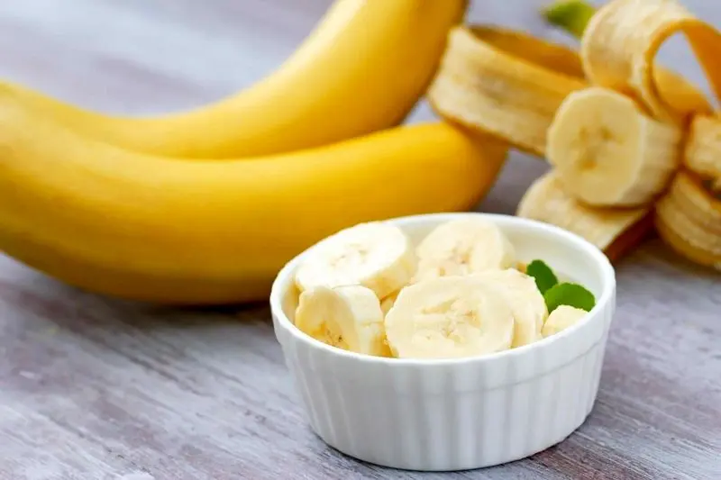 موز خرد شده