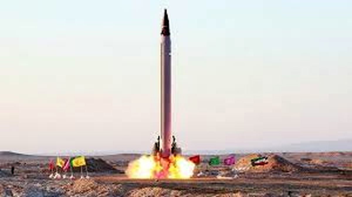 ویدیو هایی از تست موشک بالستیک عظیم ایران