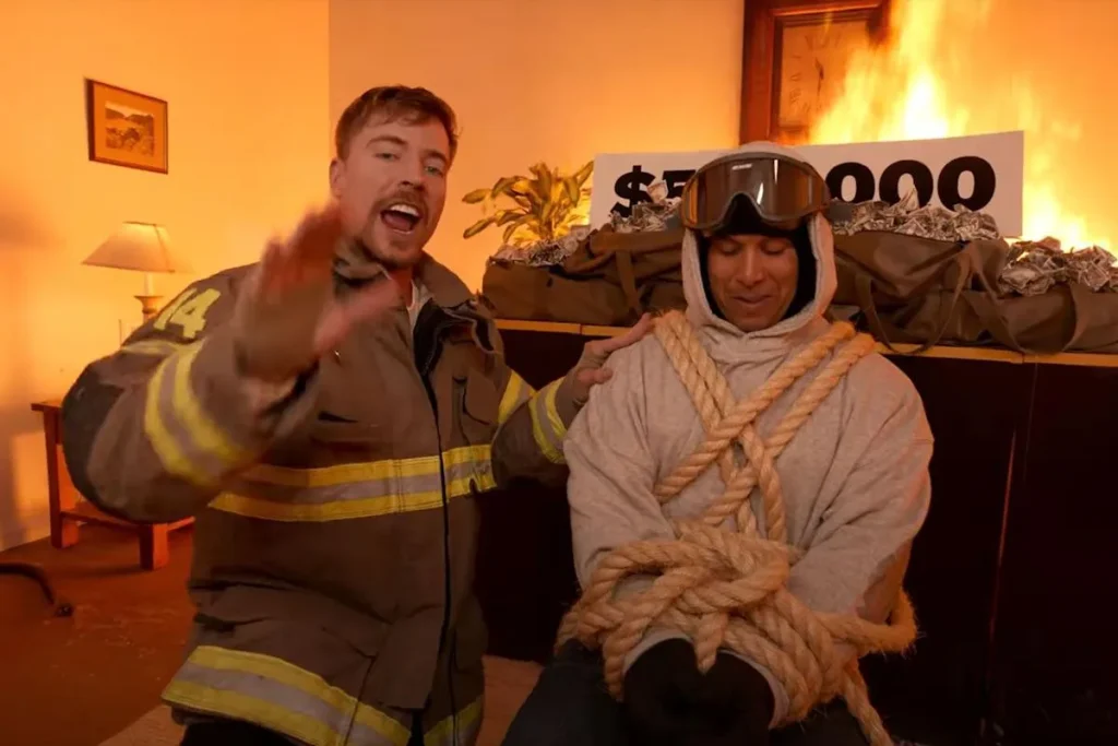 چالش ۵۰۰ هزار دلاری MrBeast