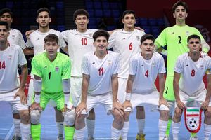 تیم فوتسال جوانان ایران نایب قهرمان شد_آینده