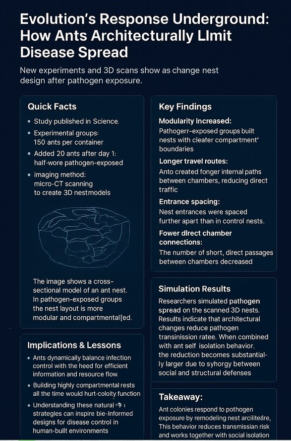 معجزه مورچه‌ها برای مقابله با بیماری‌های واگیردار