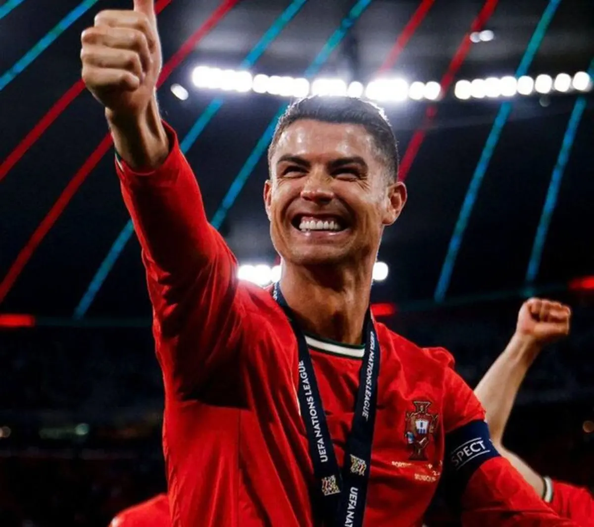 حضور کریستیانو رونالدو در نخستین بازی جام جهانی