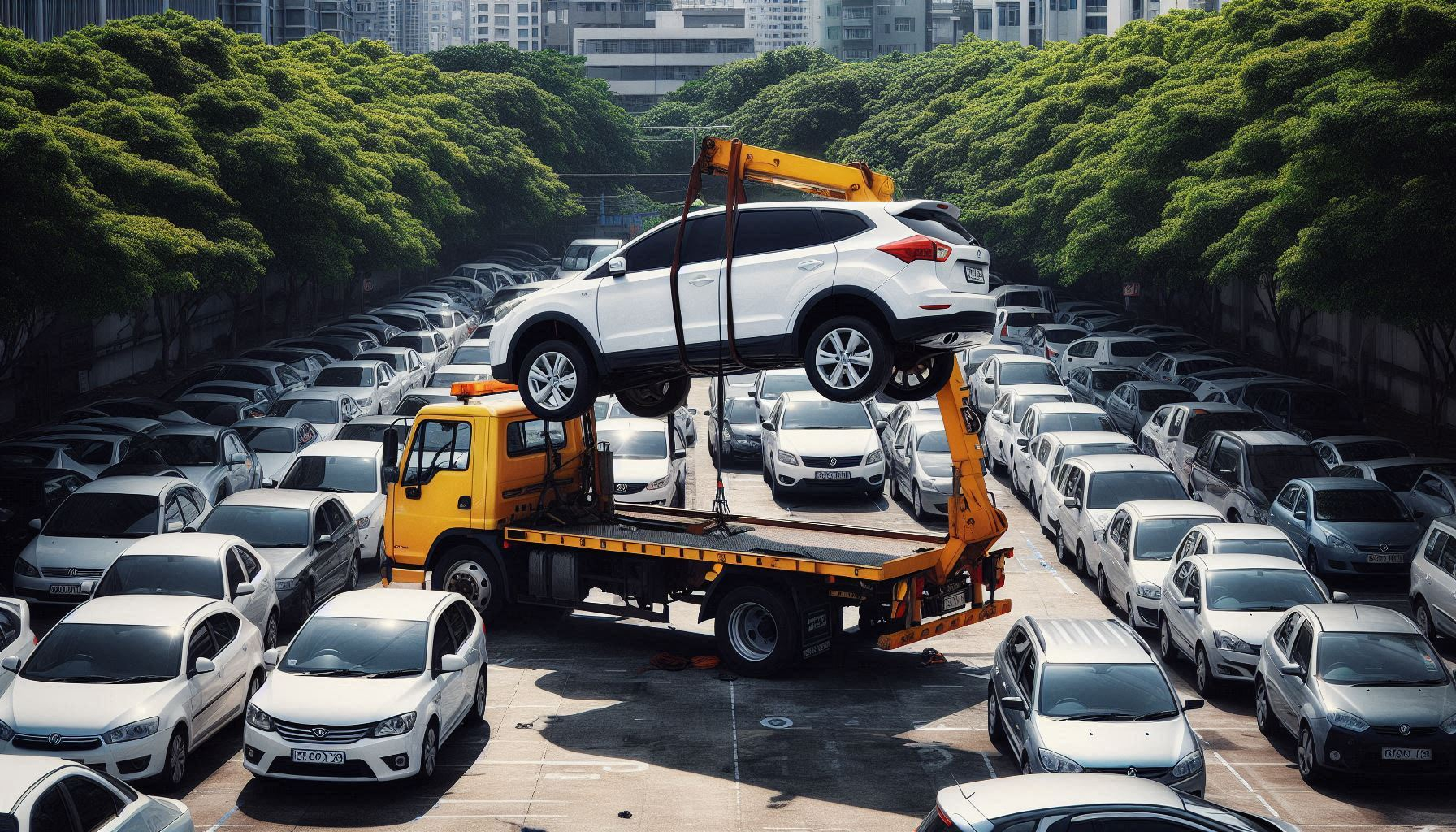 چگونه ماشین تصادفی را از پارکینگ خارج کنیم؟