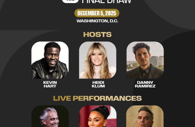 مجریان قرعه‌کشی جام جهانی۲۰۲۶ اشکار شدند_آینده