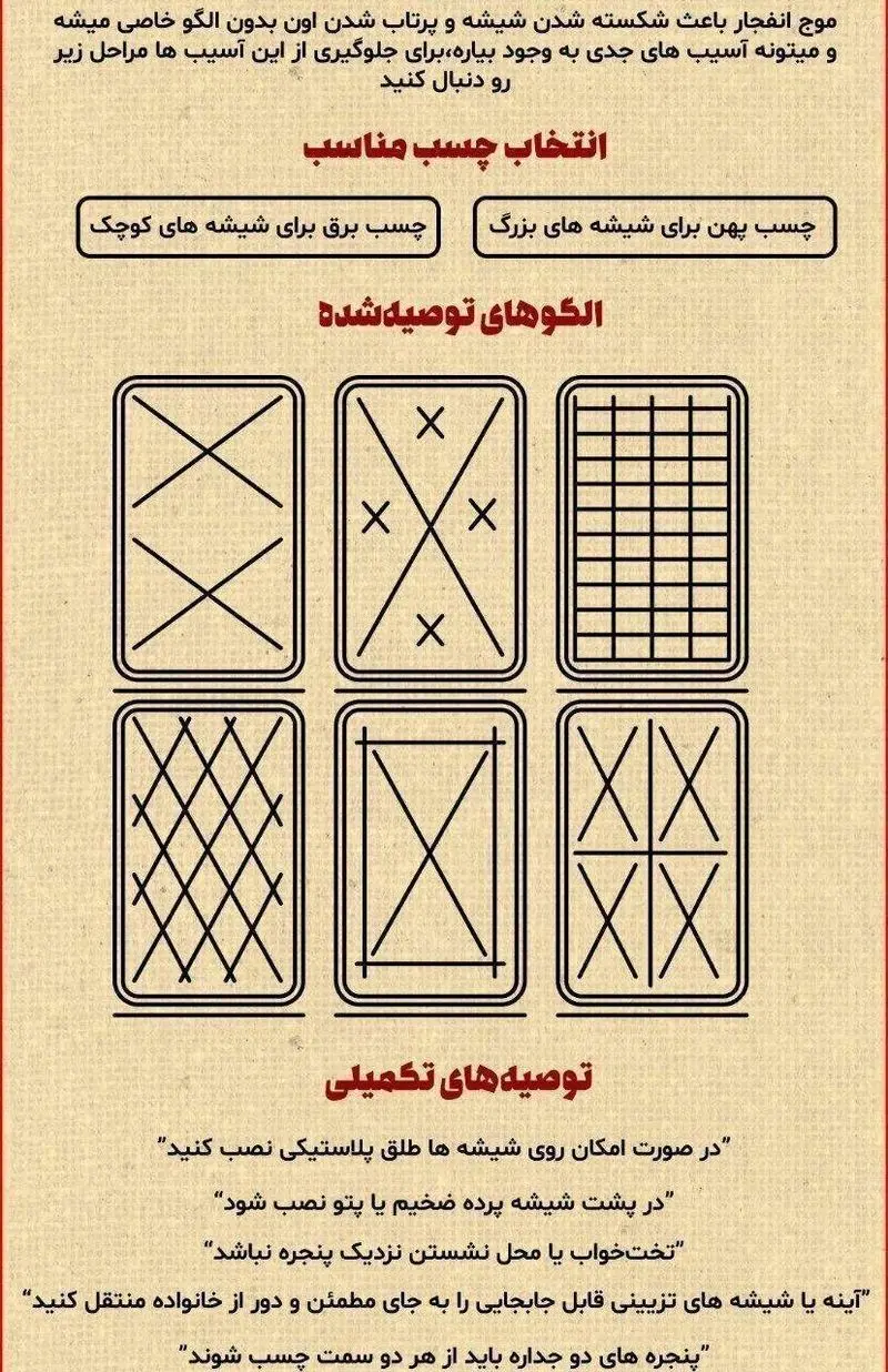 نکات ایمنی