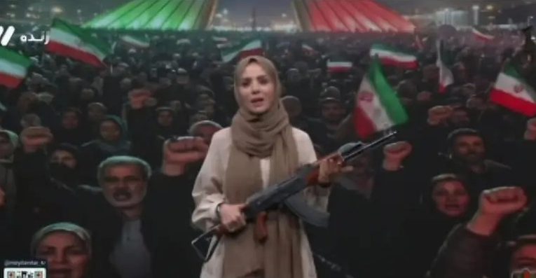 مجری سلاح به دست شبکه 3