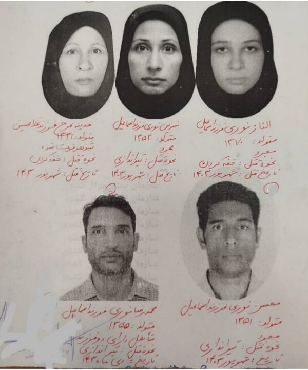 تحلیل جرم‌شناختی قتل خانواده پنج نفره پونک