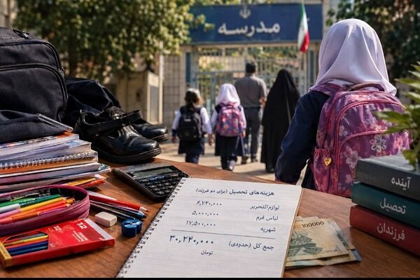 چالش هزینه تحصیل برای خانواده‌های چندفرزندی در بوی مهر