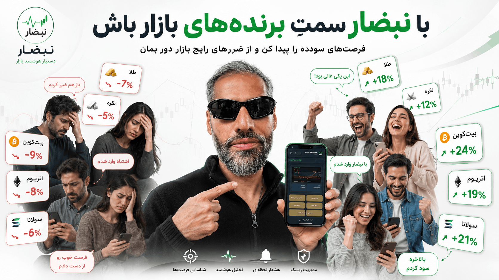 بهترین دستیار هوش مصنوعی ترید چیست؟ معرفی نبضار؛ دستیار هوشمند ترید و دمو ترید 1 هوش مصنوعی ترید